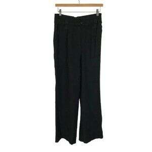 NWT En Saison for Anthropologie Womens Size Medium Aubin Belted Flare Pants NEW